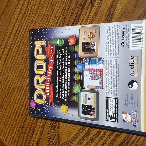 PC-DVD EGAMES DROP! Anniversary Edition. EC - Picture 2 of 5